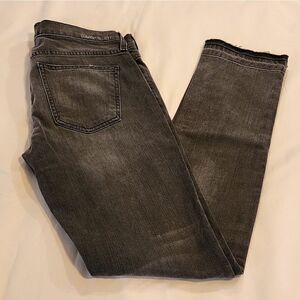 Current/Elliott Anthropologie Gray The Side Cut Skinny Wolverine Jeans Size 27-0